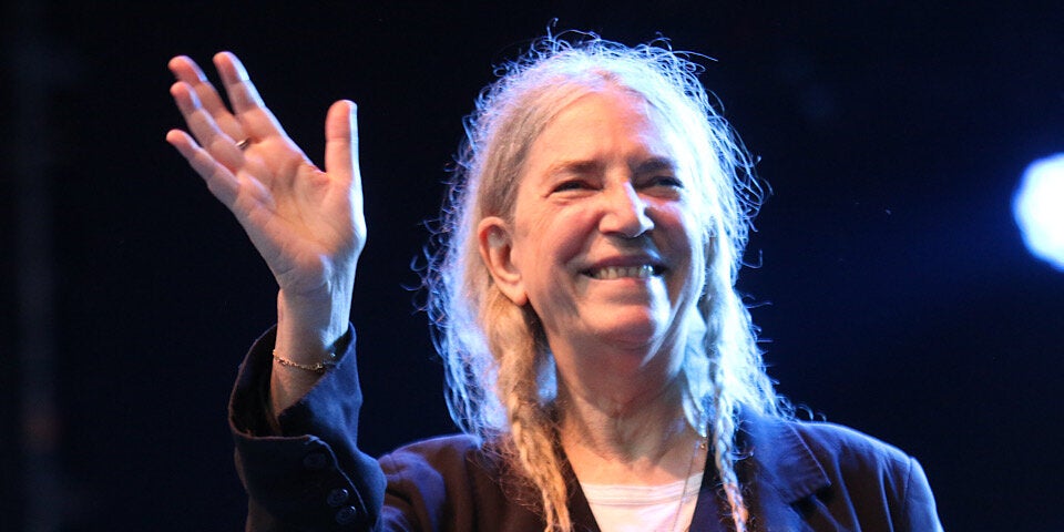 Protest-Konzert von Patti Smith in Wien