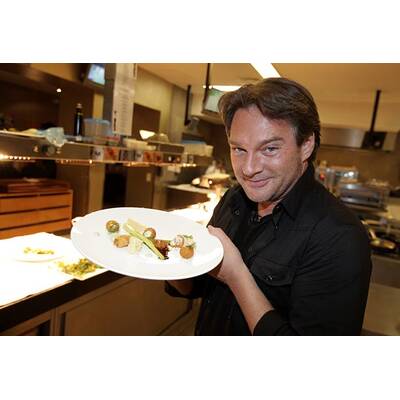 Miss Austria Carmen Stamboli schlemmt bei Hanner