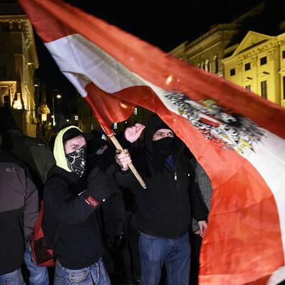 PEGIDA-Demo in Wien