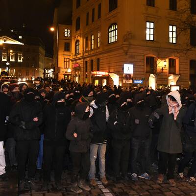 PEGIDA-Demo in Wien