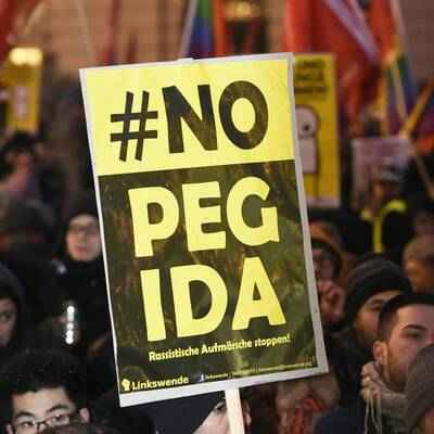 PEGIDA-Demo in Wien