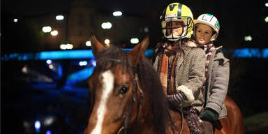 Das Pferd auf dem Balkon sorgt für Wunder