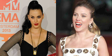 Katy Perry und Scarlett Johannson