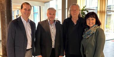 Stefan Nowatschka, Gesch&auml;ftsf&uuml;hrer, &nbsp;Robert Mahrhauser &ndash; Gesch&auml;ftsf&uuml;hrer, Peter Cornelius, Bettina W&uuml;lfrath &ndash; Marketingleiterin&nbsp;&nbsp;