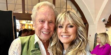 Heidi Klum und Peter Kraus