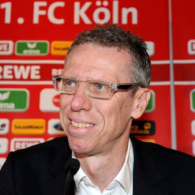 Die Bilder zu Stögers Antritts-PK in Köln