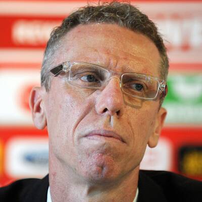 Die Bilder zu Stögers Antritts-PK in Köln