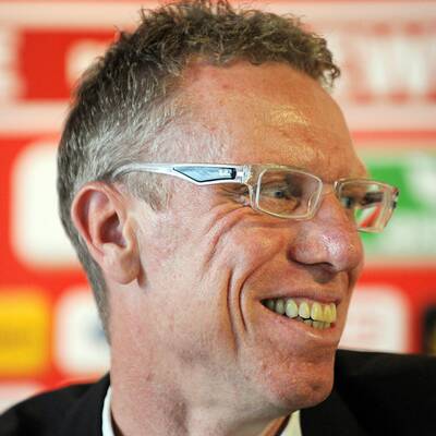 Die Bilder zu Stögers Antritts-PK in Köln