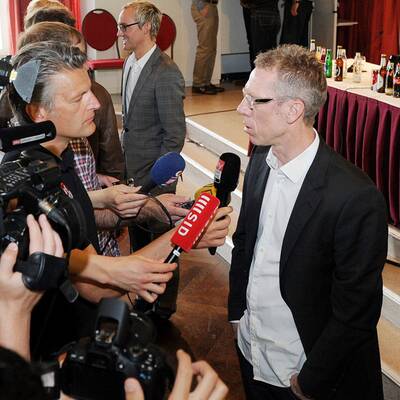 Die Bilder zu Stögers Antritts-PK in Köln