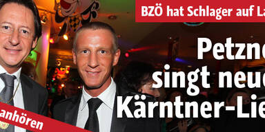 BZÖ-Hymne mit Petzner als Sänger