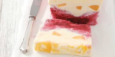 Pfirsich-Semifreddo