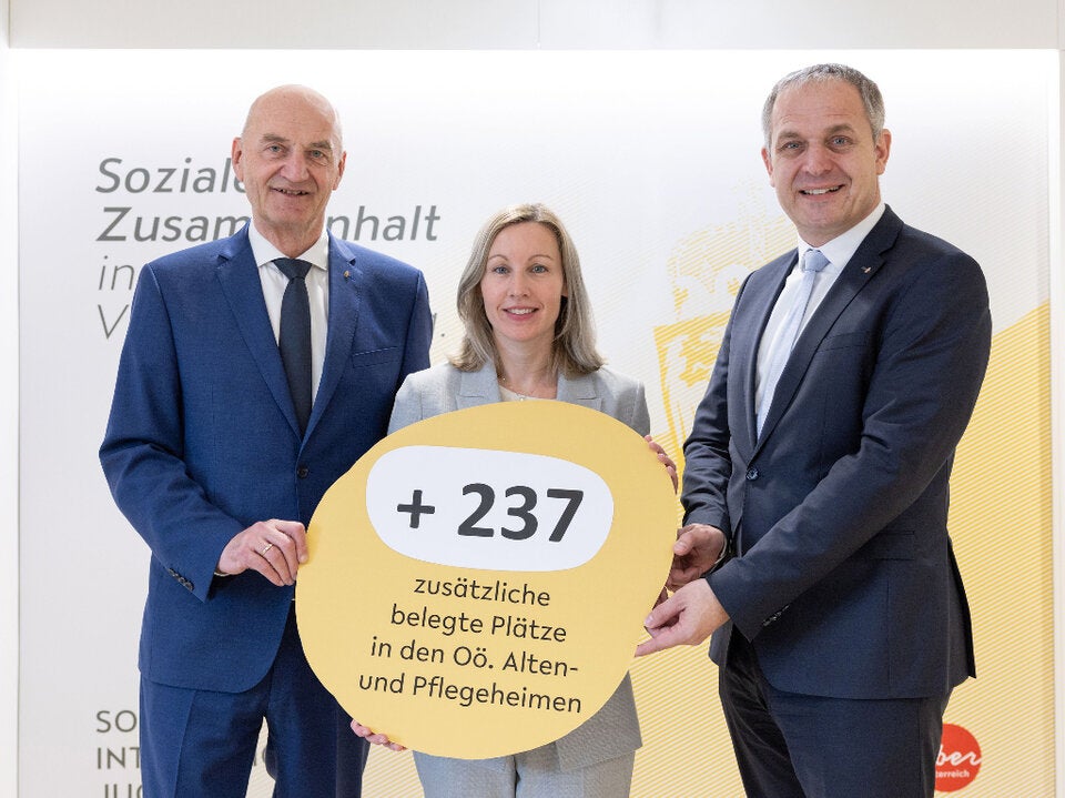 Trendumkehr in der Pflege in OÖ