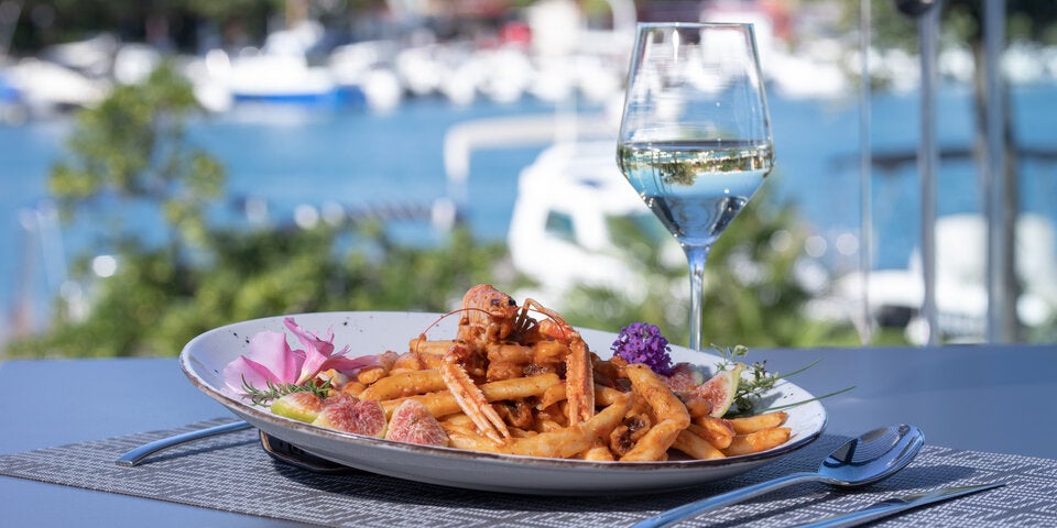 Kvarner Garnelen und Šurlice 