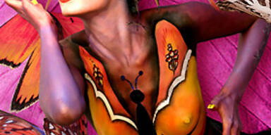 Körperbemalung auf höchstem Niveau