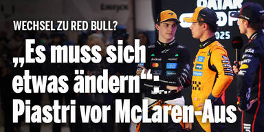 Oscar Piastri Lando Norris Max Verstappen