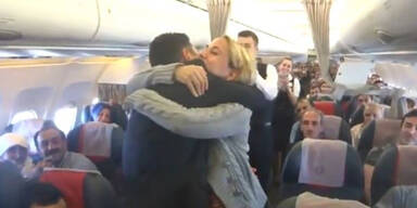 Pilot machte Antrag &uuml;ber den Wolken