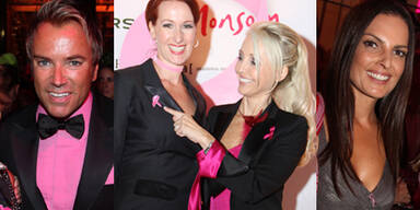 Pink Ribbon Night 2009: Uwe Kröger, Nicole Beutler, Uschi Fellner, Bettina Assinger