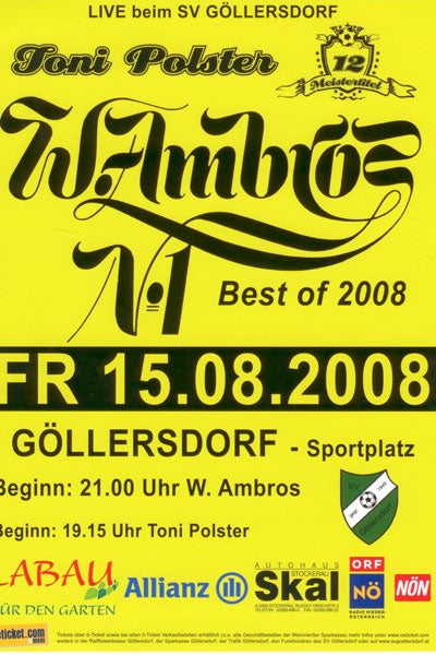 Plakat-Ambros,Polster