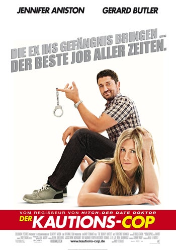 Plakat The Bounty Hunter - Der Kautions-Cop mit Aniston und Butler