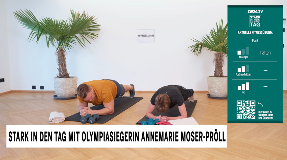 Starte kraftvoll in den Tag, mit einem Mini-Workout, aber Maxi-Effekt