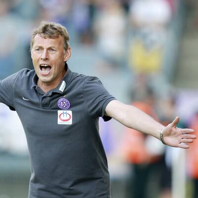 Platzsturm beim Wiener Derby