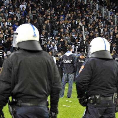 Die Bilder zum Platzsturm in St. Pölten