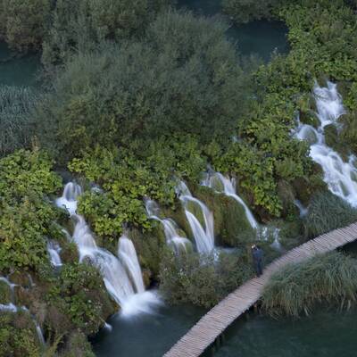 Kursunlu-Wasserfall in der Türkei
