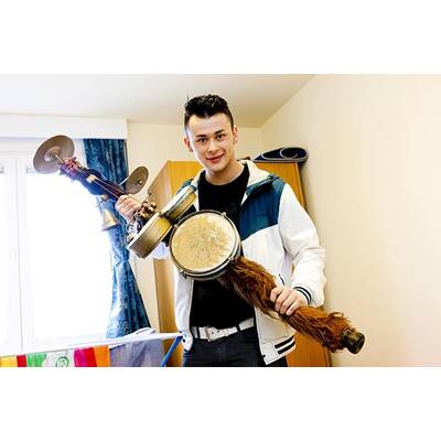 Lukas Plöchl zeigt uns seine Studentenbude