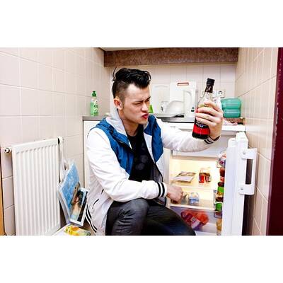 Lukas Plöchl zeigt uns seine Studentenbude