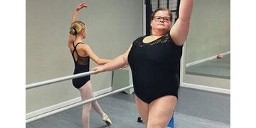 Plus-Size Ballerina
