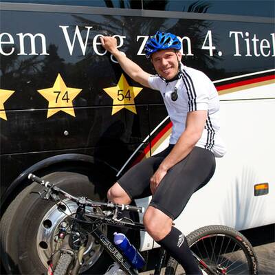 Deutsches Trainingscamp in Eppan, Italien