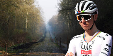 Pogacar Paris Roubaix
