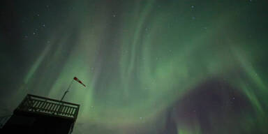 Sonnensturm führt zu Polarlichtspektakel
