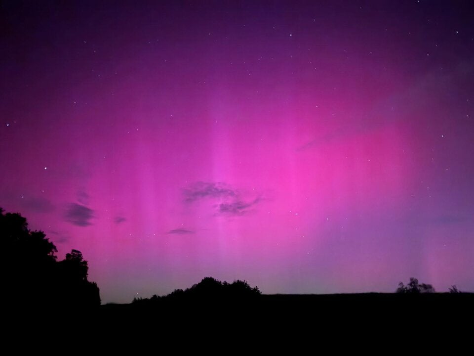 Polarlichter in Oberösterreich