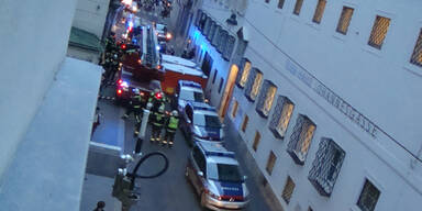 Brand-Alarm in Wiener City