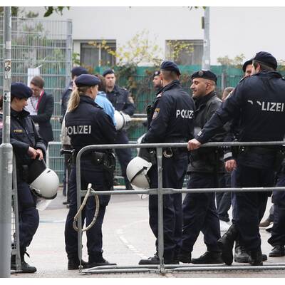 Die Sicherheitsvorkehrungen beim Wr. Derby