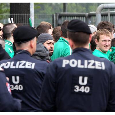 Die Sicherheitsvorkehrungen beim Wr. Derby