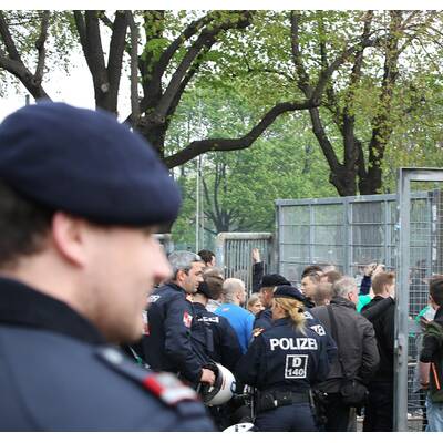 Die Sicherheitsvorkehrungen beim Wr. Derby