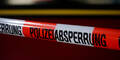 Polizeiabsperrung