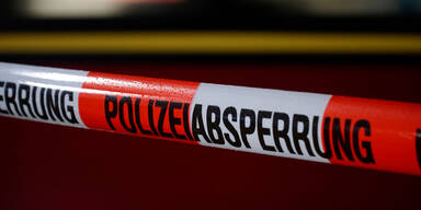 Polizeiabsperrung