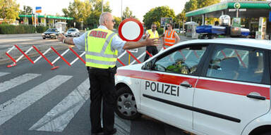 Polizeisperre - Symbolfoto