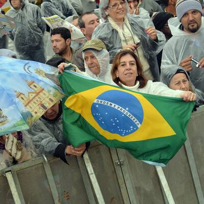 Der Papst zu Besuch in Brasilien