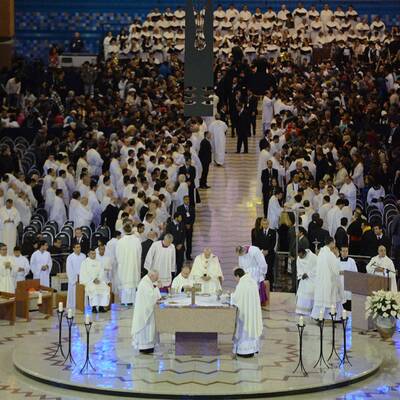 Der Papst zu Besuch in Brasilien