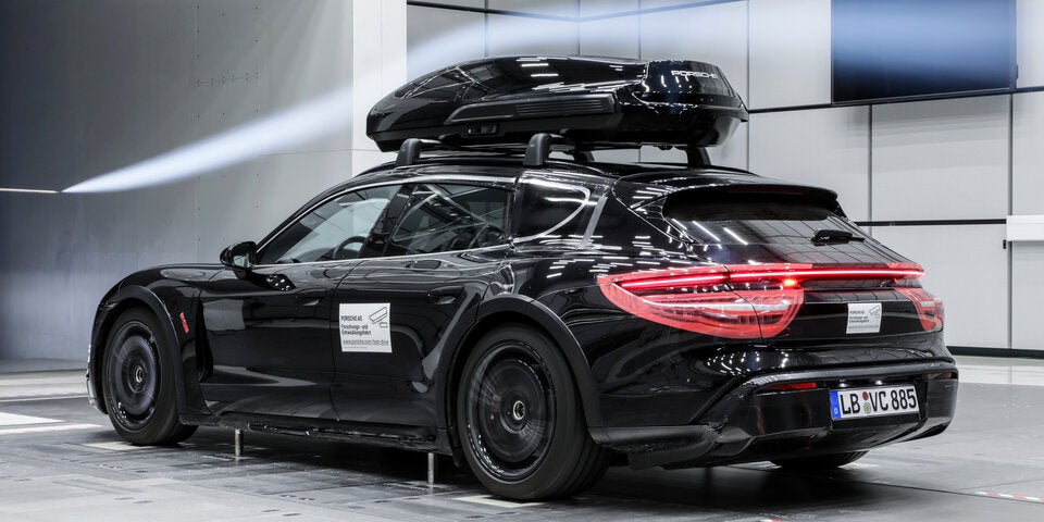 Porsche bringt Dachbox für bis zu 200 km/h