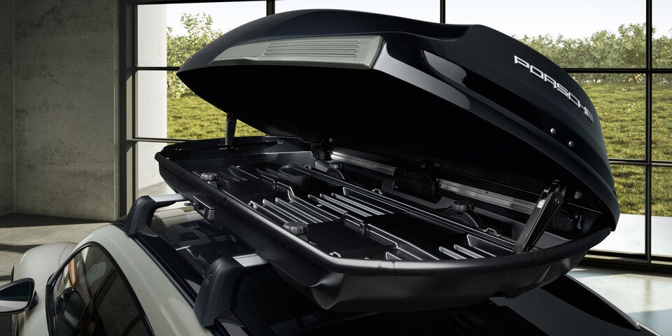Porsche bringt Dachbox für bis zu 200 km/h