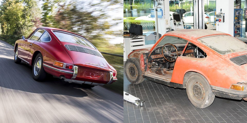 Hier fährt Porsches ältester 911