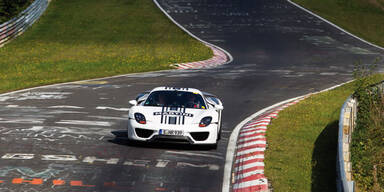 Porsche 918 Spyder knallte Fabelzeit hin