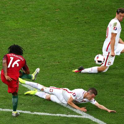 Polen gegen Portugal