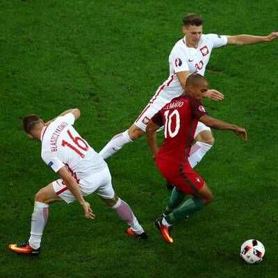 Polen gegen Portugal