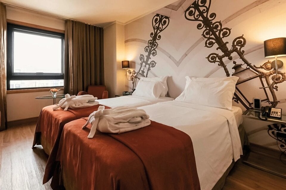 Cooles Design erwartet die Gäste im Hotel Marquês de Pombal in Lissabon.